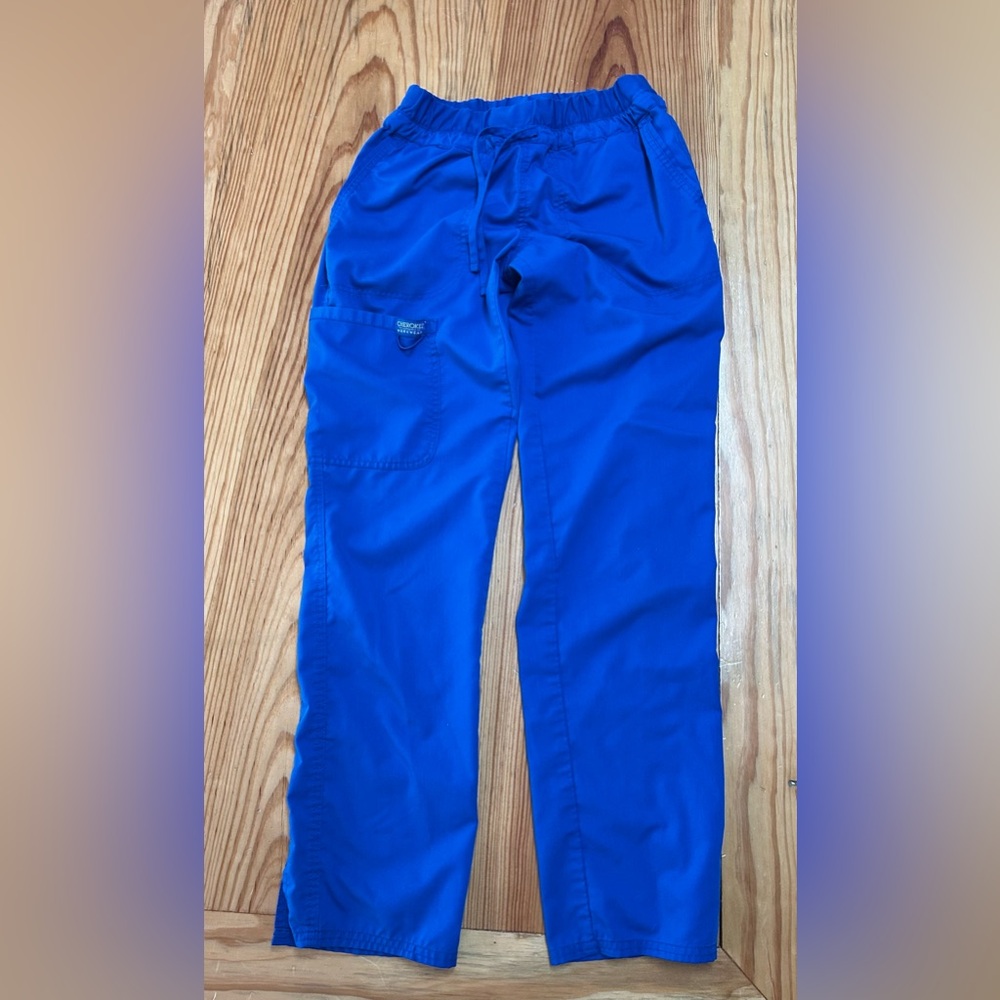 Cherokee Royal Blue Scrub Pants